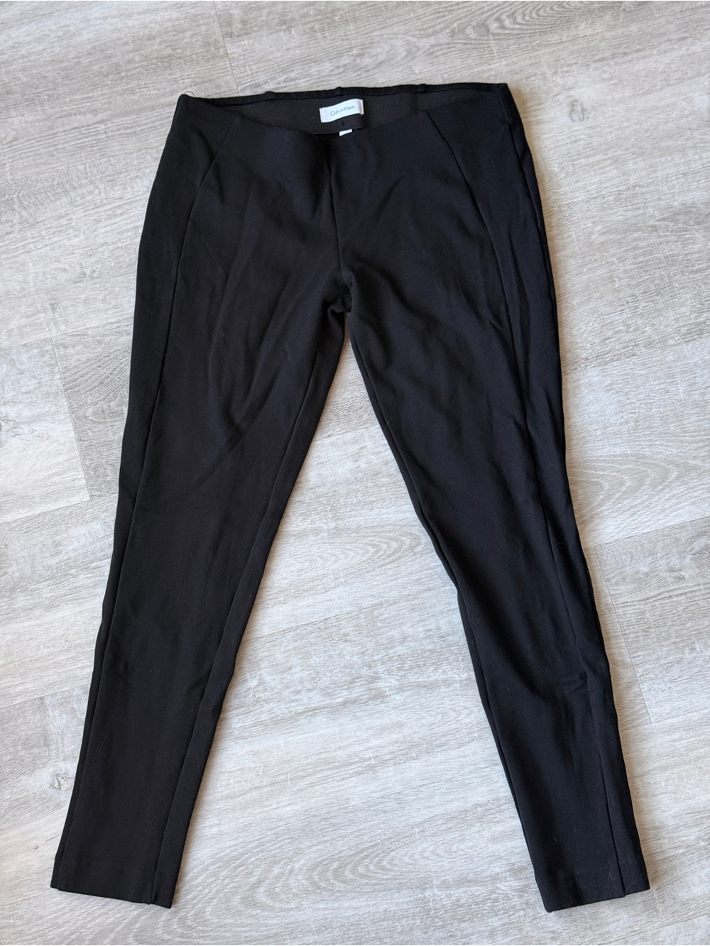 Calvin Klein Black Skinny Ponte Pants